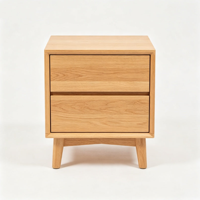 Nordic Solid Wood Minimalist Nightstand