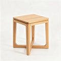 Nordic Minimalist Solid Wood Side Table